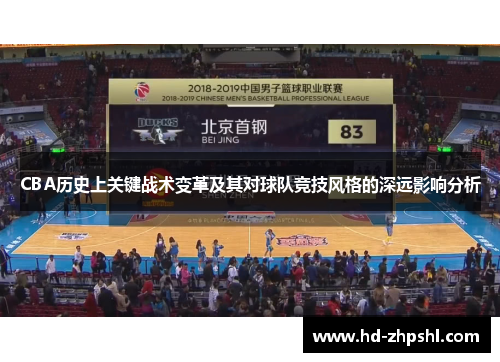 CBA历史上关键战术变革及其对球队竞技风格的深远影响分析